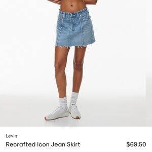 Levi’s Recrafted Icon Jean Skirt